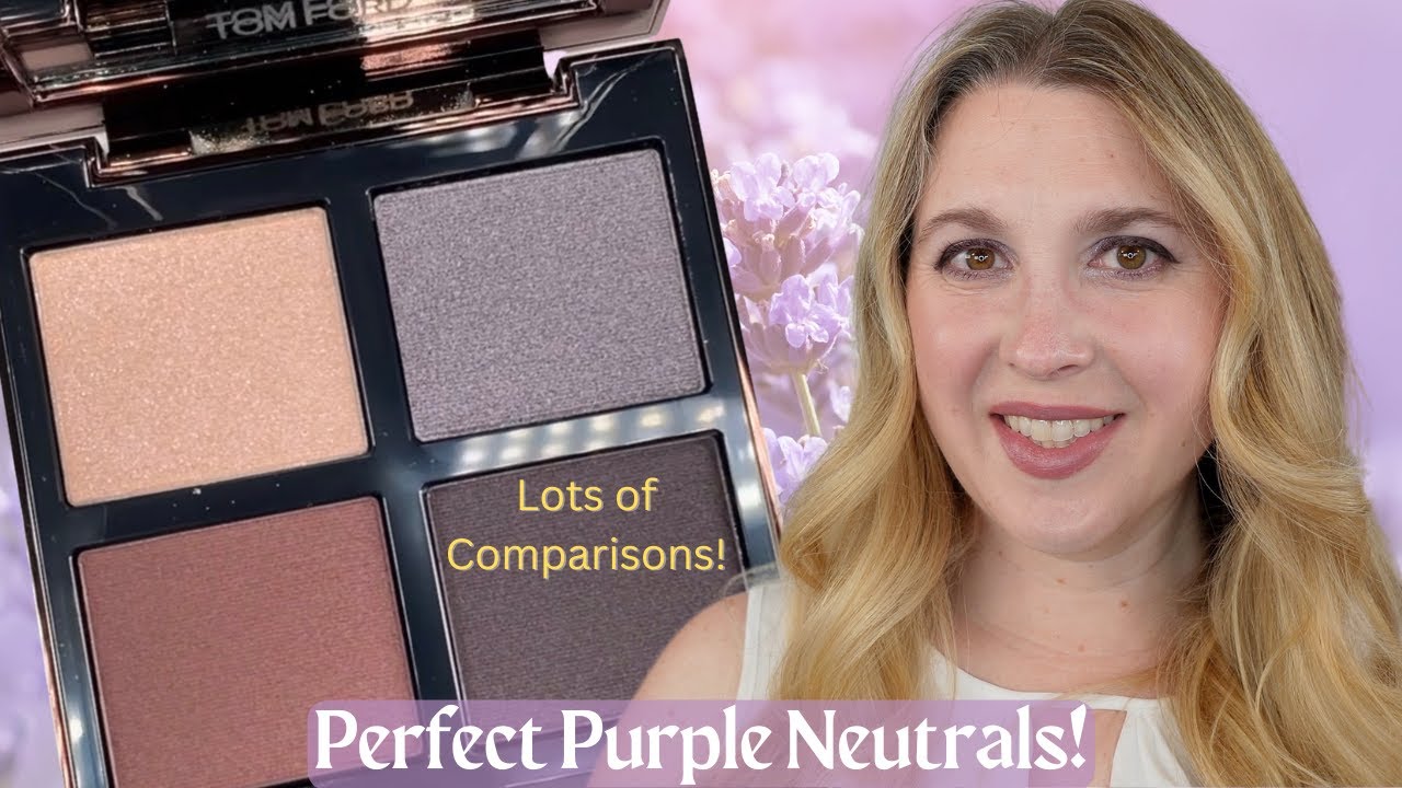 TOM FORD VIOLET SATINE CREME EYESHADOW | Swatches, Demos