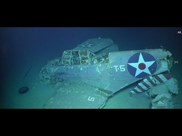 The Aircraft of USS Lexington – Decades Underwater, Yet Still