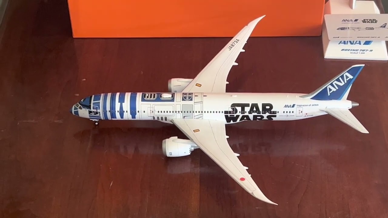 は*る様 R2-D2 ANA JET Boeing 787-9 1:200 ☆ANA 全日空☆787-9 B787