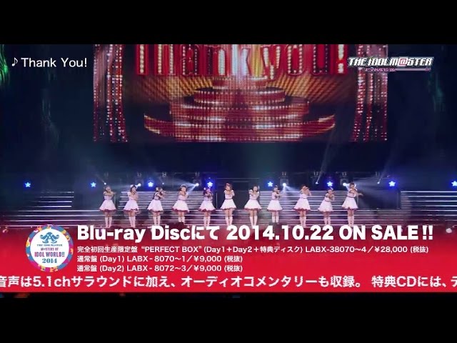 THE IDOLM@STER M@STERS OF IDOL WORLD!! 2014 スペシャルダイジェスト