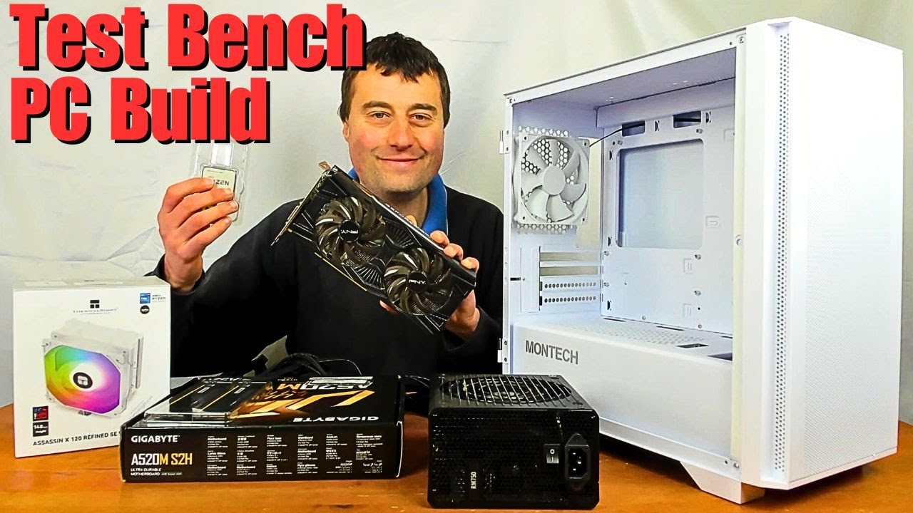 Building my Test Bench Ryzen 5 3600 & GTX 1660 Super Gaming PC