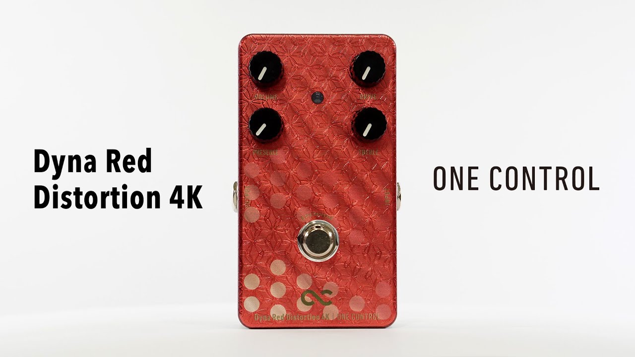 One Control | Dyna Red Distortion 4K [Redesigned model] - YouTube