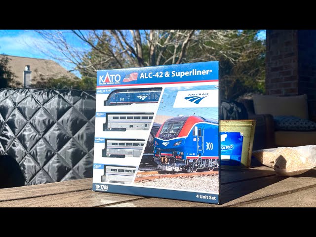 Kato N Scale ALC-42 & Superliner Set Review - YouTube