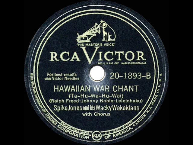 1946 HITS ARCHIVE: Hawaiian War Chant - Spike Jones - YouTube