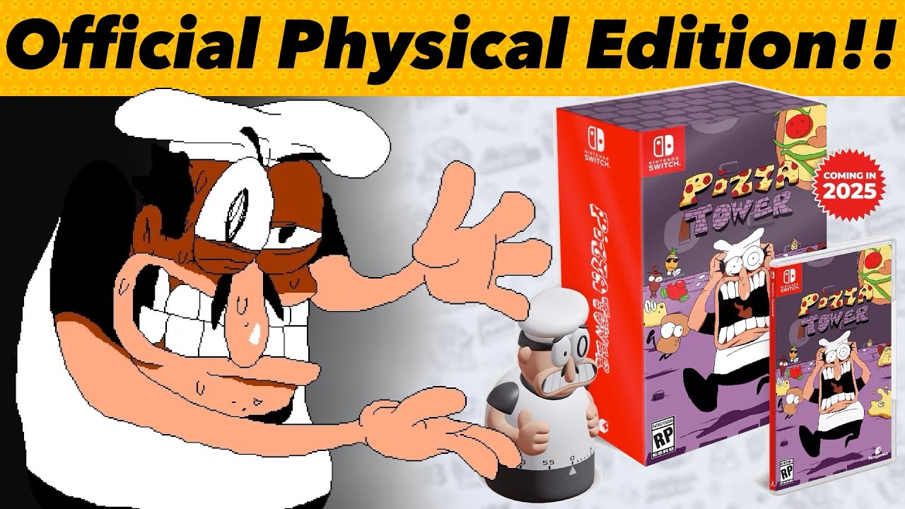 Pizza Tower Physical & Collectors Edition Announced For Nintendo