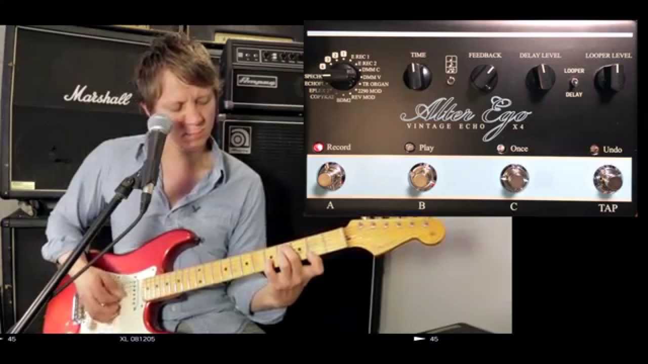 TC Electronic Alter Ego X4 Vintage Echo Demo - YouTube