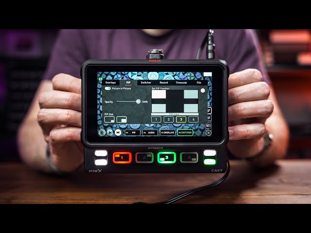 Live Testing the AtomX CAST Switcher for Atomos Ninja V - YouTube