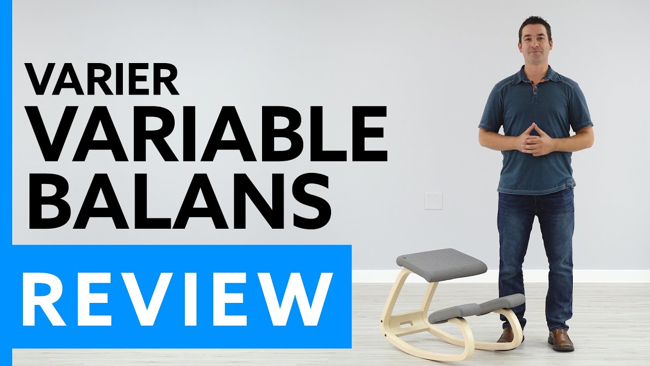 Varier Variable Balans Kneeling Chair Review - YouTube