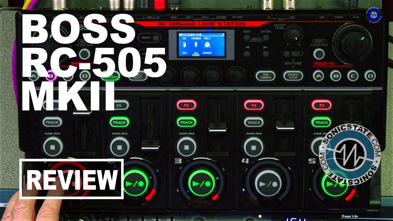 Boss RC-505 MKII Loop Station - SonicLAB Review - YouTube