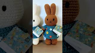 ミッフィー&メラニー あみぐるみ 「ゴッホ美術館 50周年記念モデル」by