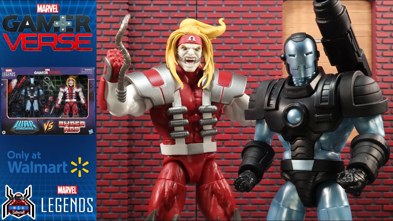Marvel Legends GamerVerse WAR MACHINE vs OMEGA RED Walmart
