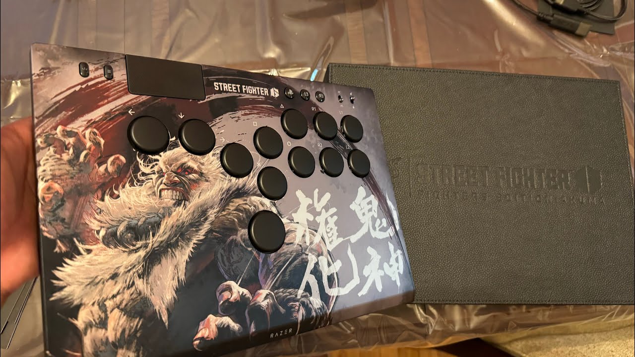 Razer Kitsune Street Fighter 6 Fighters Edition: Akuma Unboxing