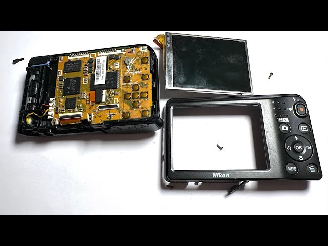 Nikon Coolpix A10 Disassembly - YouTube