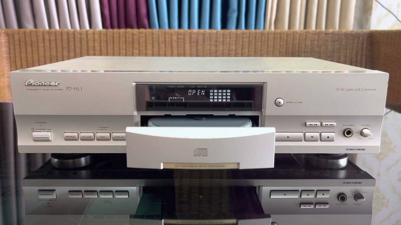 Deck CD PIONEER รุ่น PD-HL1 - YouTube