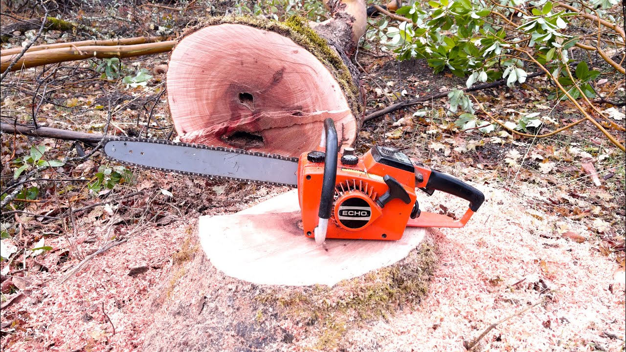 Review of a 1979 Echo 302S chainsaw - YouTube
