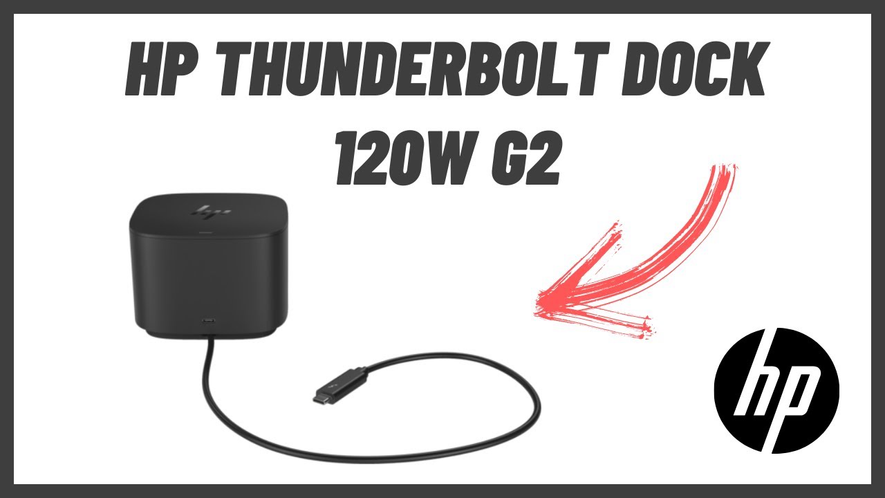 HP Thunderbolt Dock 120W G2 - YouTube