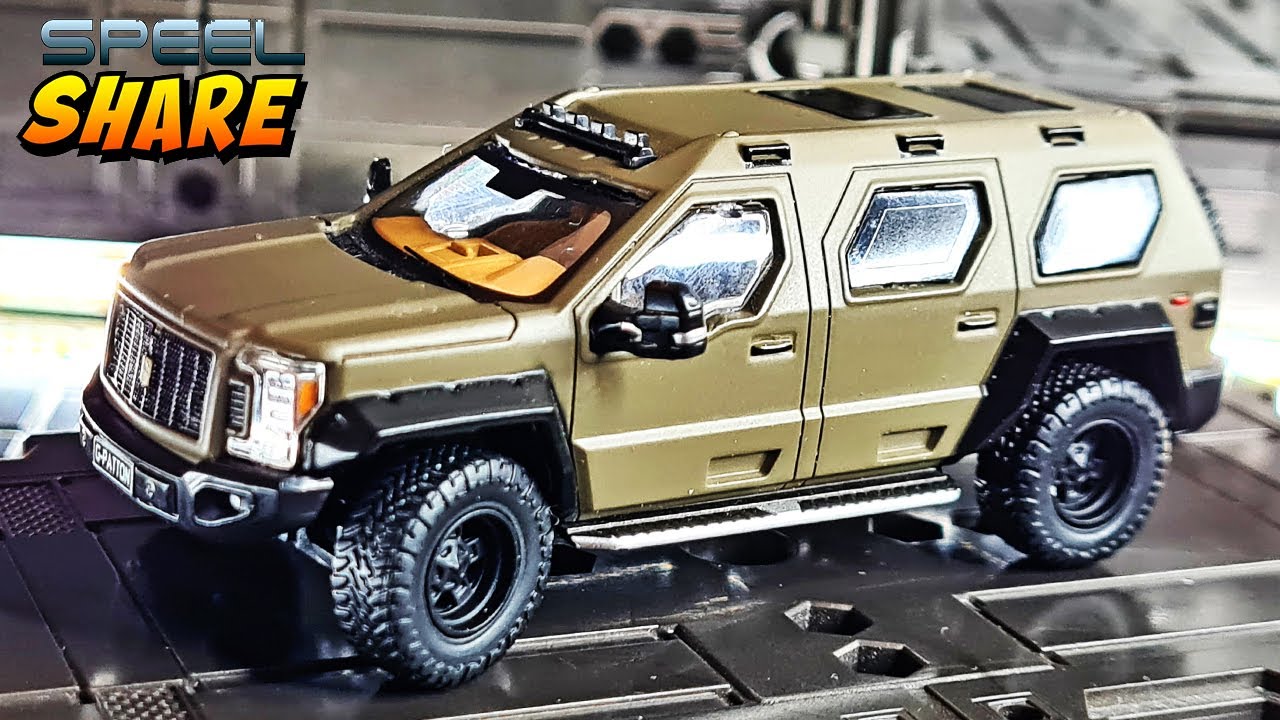 Unboxing 02 - GCD 1:64 G-Patton aka Rhino GX - YouTube