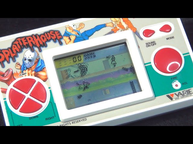 レトロ 電子ゲーム】バリエ ナムコ スプラッターハウス ホラー 80年
