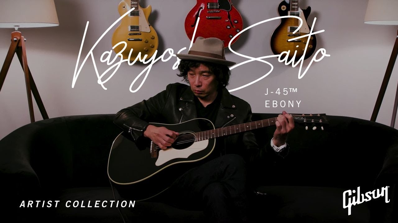 Kazuyoshi Saito J-45 Ebony - YouTube
