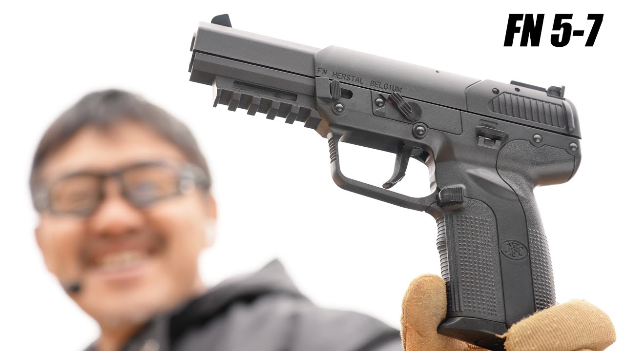マルシン FN 5-7 CO2 アルミピストン 真鍮ピストンと比較 エアガン