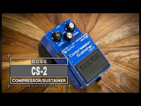 Boss CS 2 Compressor Sustainer - VGW - YouTube