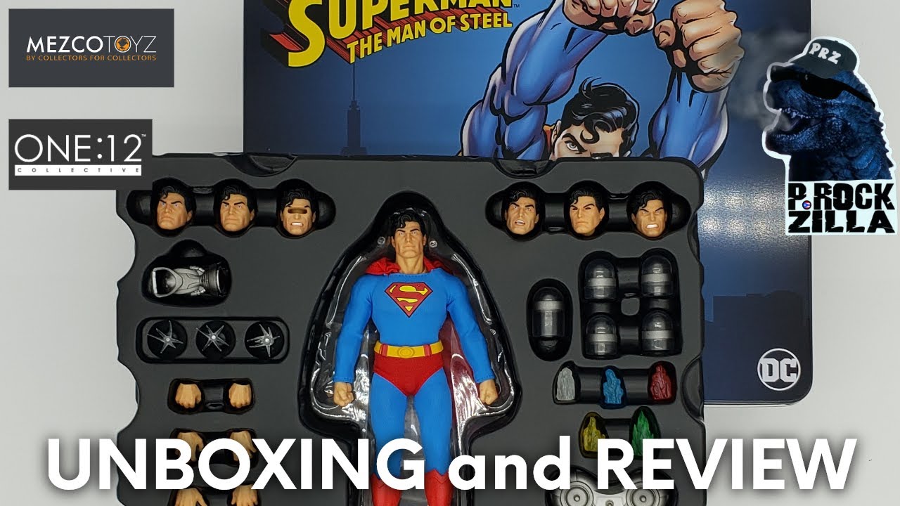 MEZCO TOYZ Superman: Man of Steel Edition | DC Comics One:12