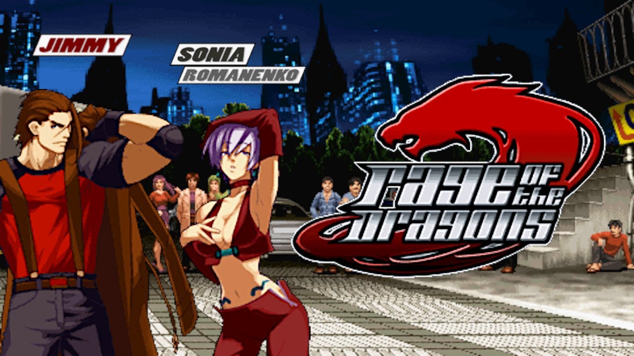 Rage of the Dragons - Sonia / Jimmy (Neo Geo MVS) レイジ・オブ・ザ