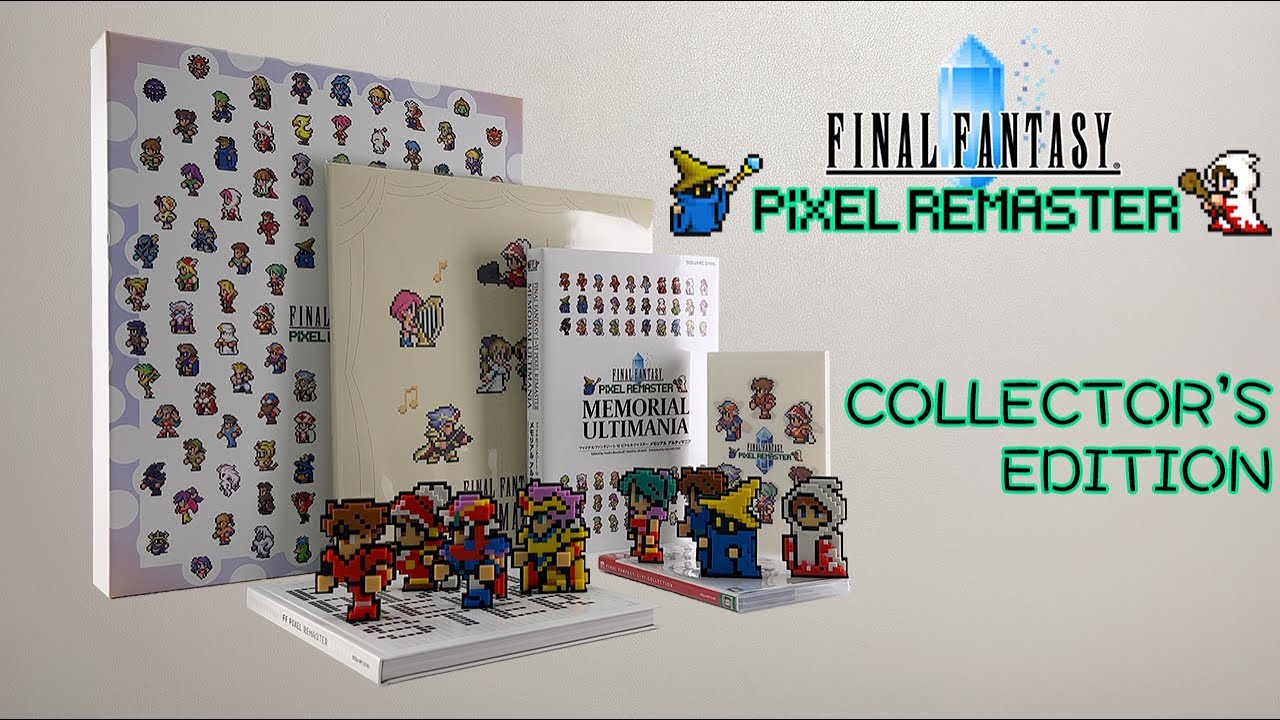 Unboxing 34]Final Fantasy I-VI Pixel Remaster | FF 35th