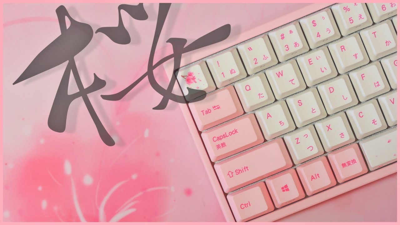 Cuteness is here! Varmilo's cute cherry blossom mechanical