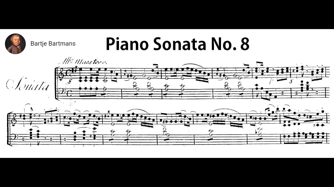 Mozart - Piano Sonata No. 8, K.310 (1778) {Ingrid Haebler} - YouTube