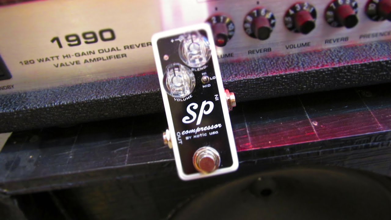 Xotic Effects SP Compressor Super In Depth Review - YouTube