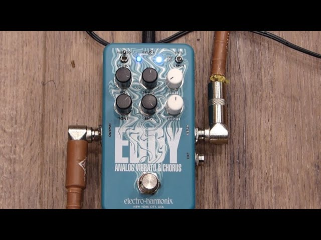 Electro Harmonix Eddy Chorus & Vibrato - How Wet? - YouTube