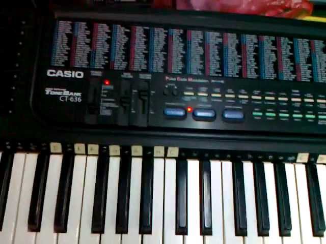 CASIO CT 636 - YouTube