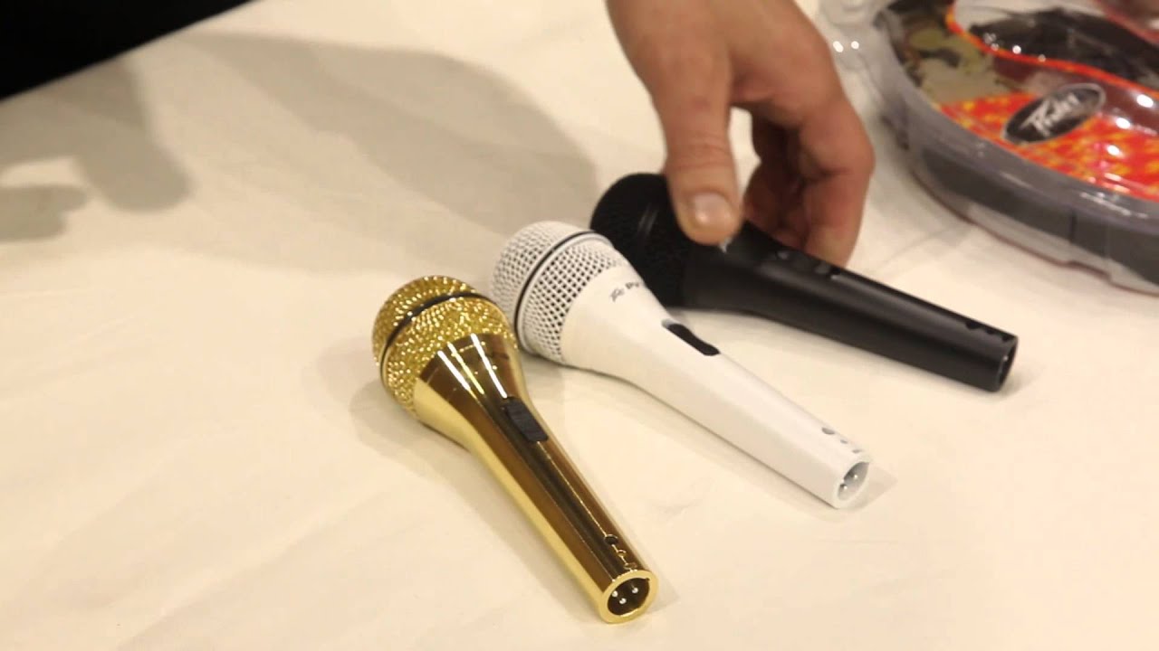 Peavey PVi2 Dynamic Cardioid Microphone + Case + Mic Clip + Cable