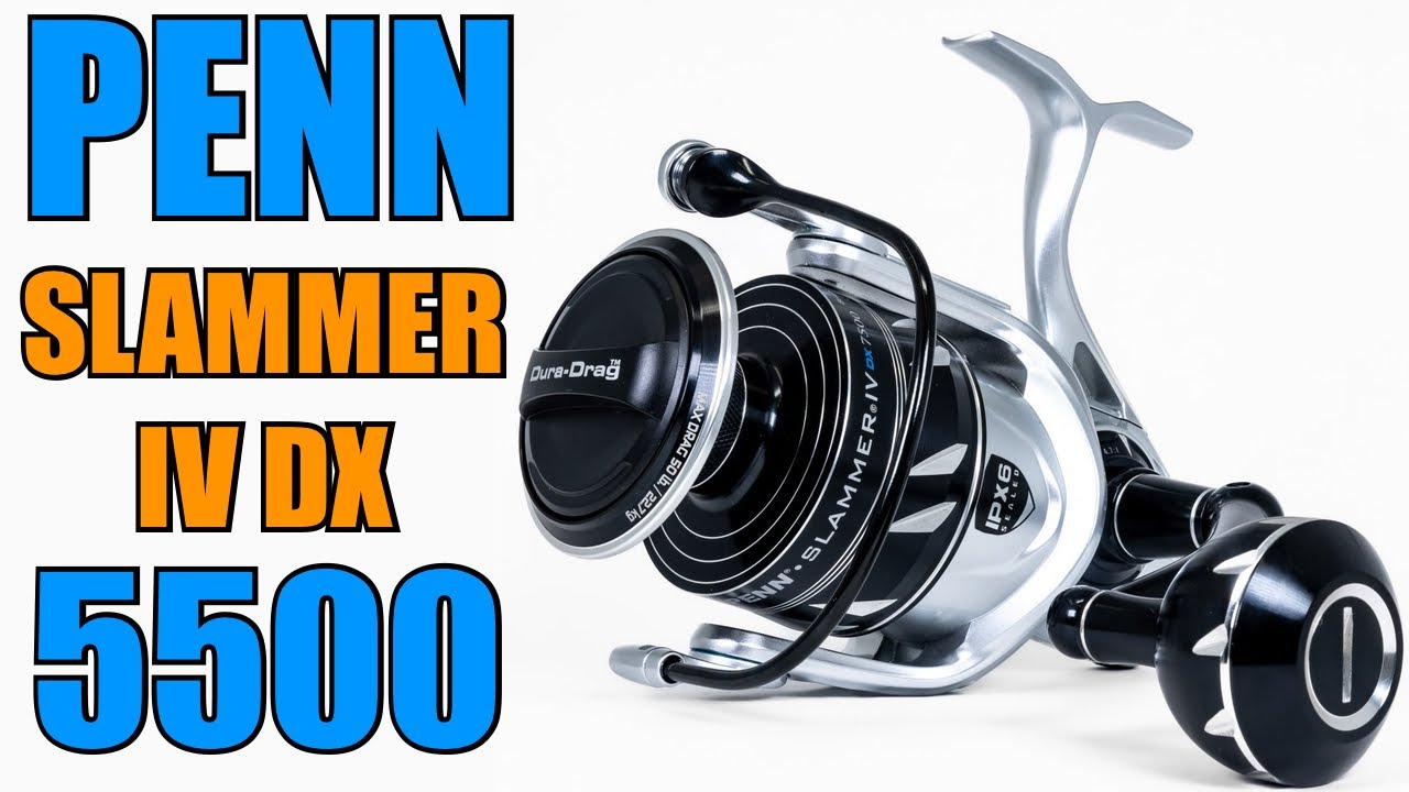 Penn SLAIV5500DX Slammer IV 5500 DX Spinning Reel Review | J&H