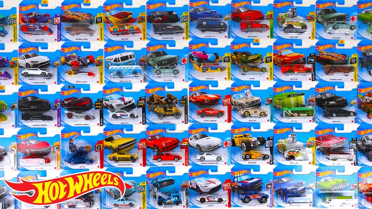 ホットウィールコレクション50台ボックス大量開封チェック - YouTube