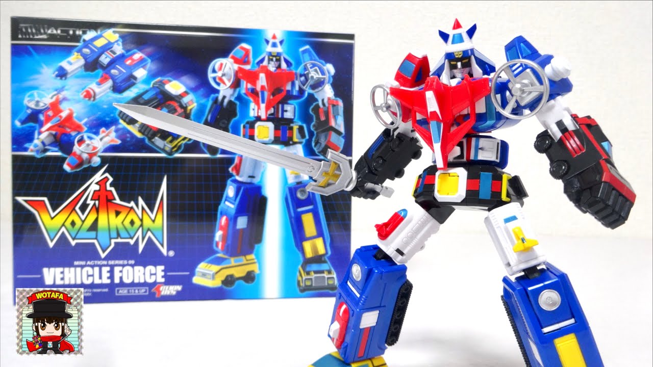 機甲艦隊ダイラガーXV】ACTION TOYS ミニアクション 09 ボルトロン