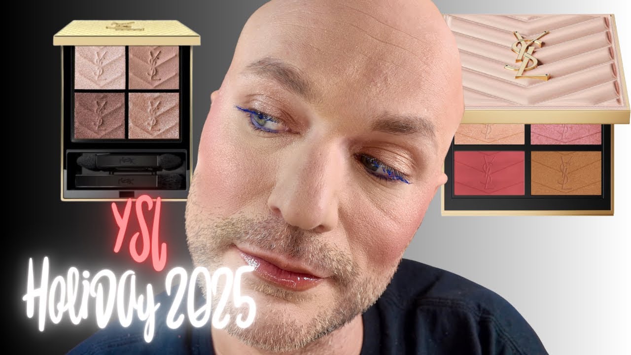 Holiday 2025 Collection from ‪@YSLBeautyOfficial‬ featuring Golden