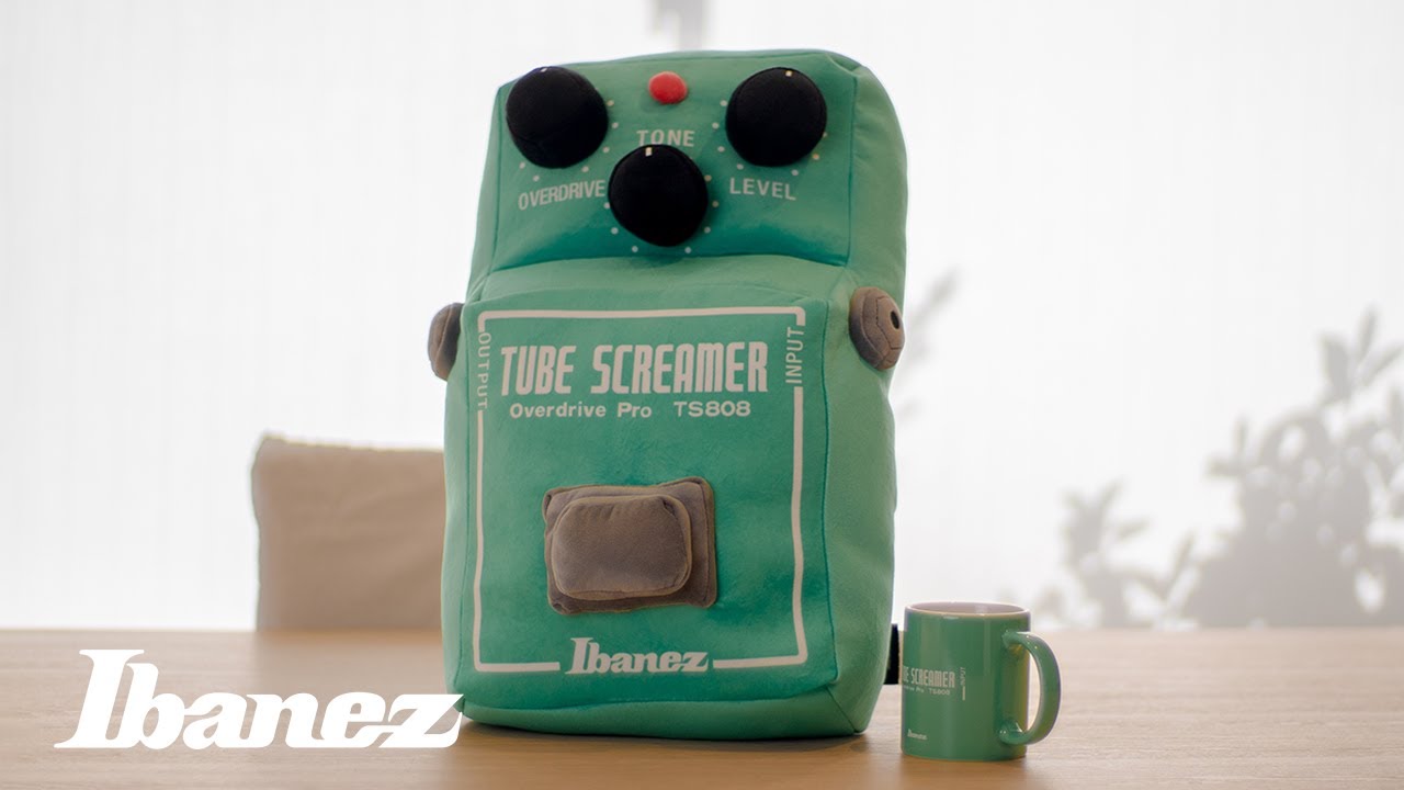 IBANEZ's Tube Screamer Plushie Will Not Make Your Tone Better