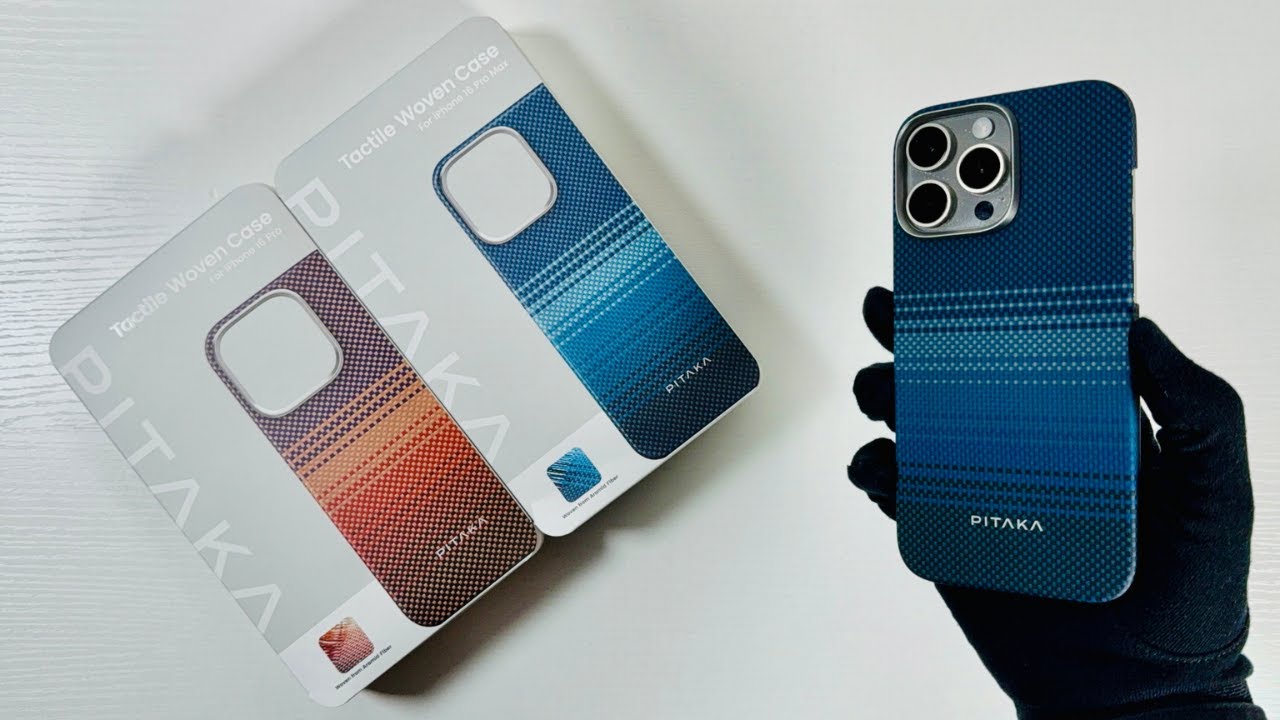 Unboxing Pitaka's Tactile Woven Cases for iPhone 16 Pro Series