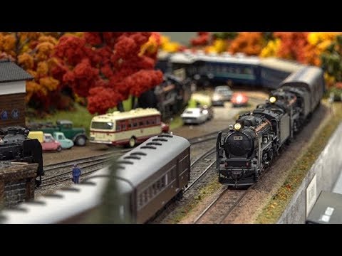 鉄道模型の老舗 再び出発進行 銀座・天賞堂 - YouTube