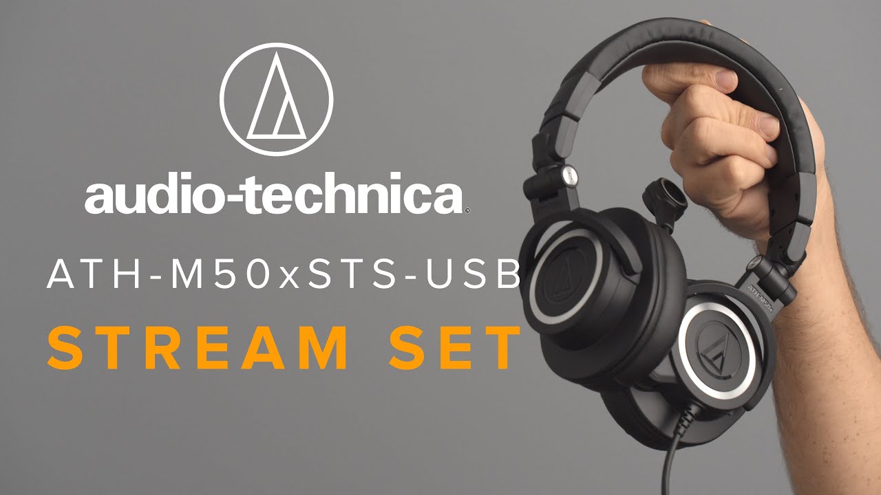 Audio Technica ATH-M50xSTS-UBS Stream Set Review! - YouTube
