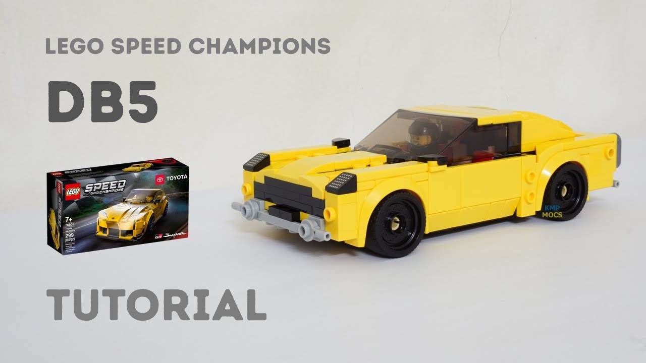 Tutorial - Aston Martin DB5 Lego Speed Champions 76901 Supra