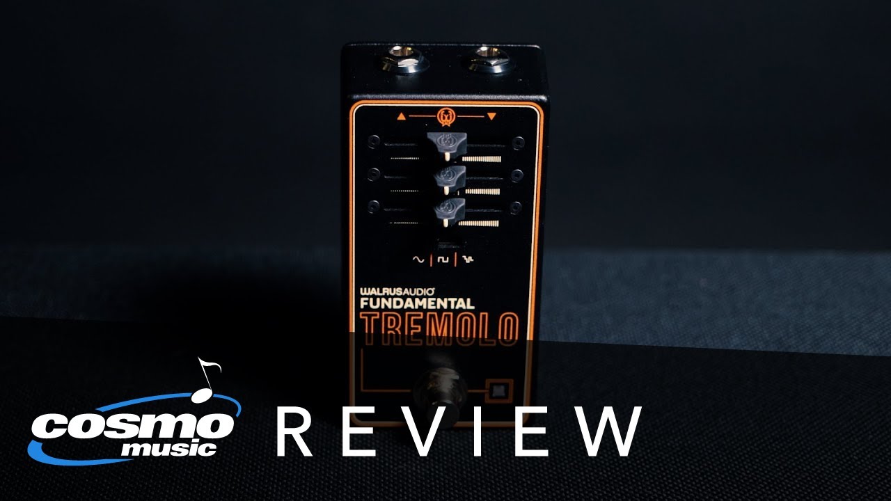 Walrus Audio Fundamental TREMOLO Pedal Demo Review - YouTube