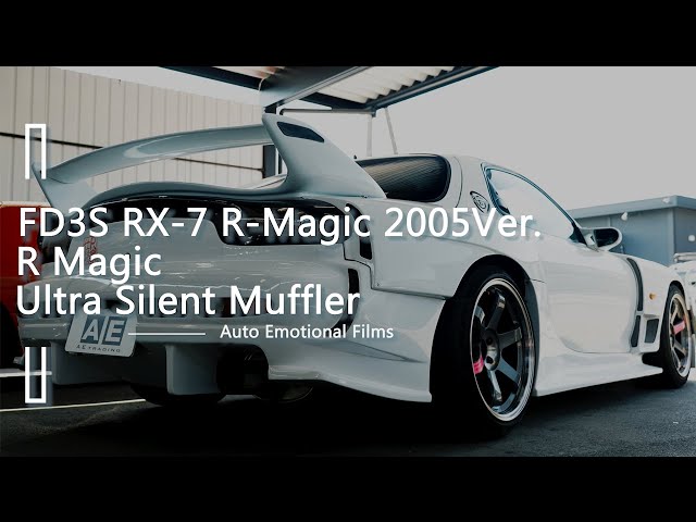 R-Magic Ultra Silent Muffler] RX-7 R-Magic 2005ver | FD3S Rotary