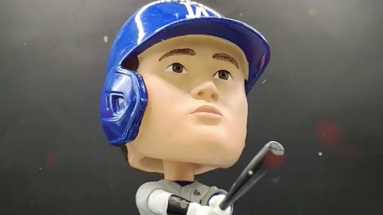 世界限定】大谷翔平ボブルヘッド-2024 World Series Champion Player
