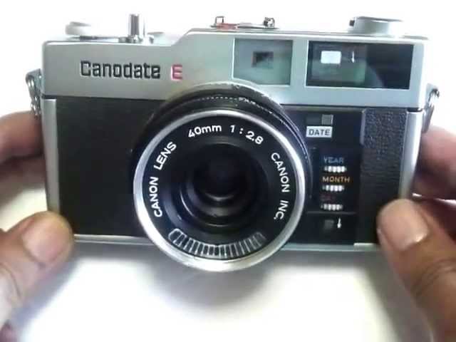 キャノン キャノデートE-Nの使い方 CANON CANODATE E-N How to use How
