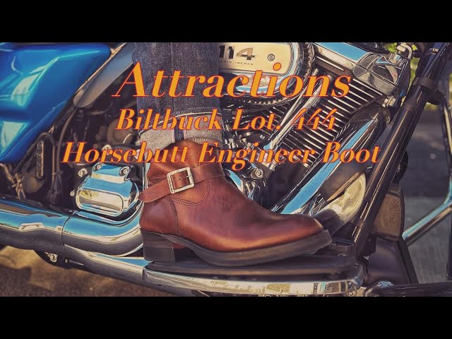 Attractions - Biltbuck Lot. 444 Horsebutt Engineer Boot! - YouTube