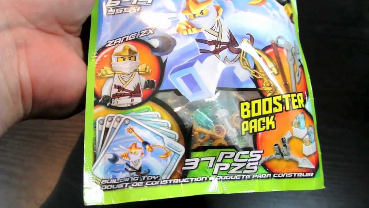 Lego Ninjago 9554 Zane zx booster pack Review - YouTube