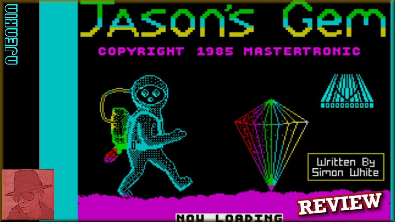 Jason's Gem - on the ZX Spectrum 48K !! with Commentary - YouTube